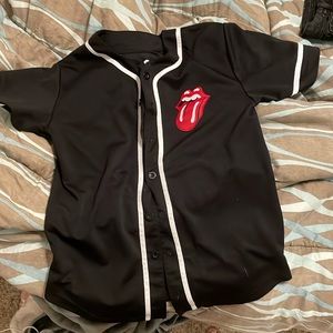 short sleeve Rolling Stones jersey